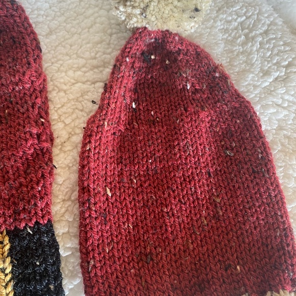 Handmade newborn baby Santa Cacoon Costume - Picture 3 of 4